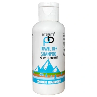 Image of Pits and Bits Rinse Free Shampoo, Coconut Fragrance, No Additional Water Or Rinsing Required 100ml