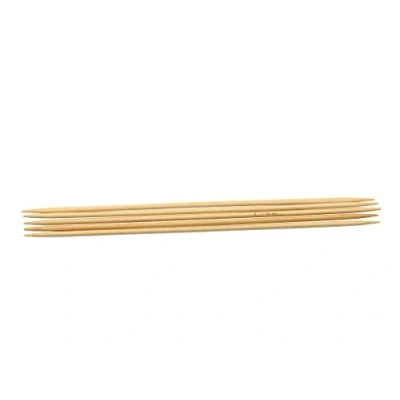 Image of Glorex Bamboo Knitting Needles 3.0 mm 20 cm, Natural, 3