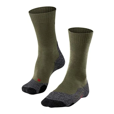 Image of Falke Sports socks olive, Men&#039;s, Size: 5.5/7.5, Olive
