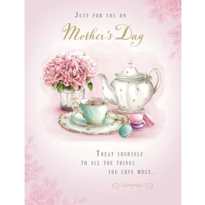 Image of Piccadilly Greetings Mother&#039;s Day Card, Just For you 8 x 6 inches