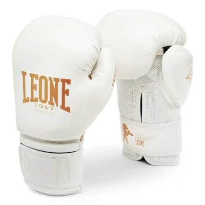Image of LEONE 1947, Black Edition Boxing Gloves, Unisex Adult, Black, 10 OZ, GN059