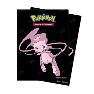 Image of Ultra Pro 15752 Standard Deck Protector Sleeves Pokemon Mew (65 Sleeves)