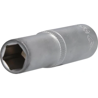 Image of BRILLIANT TOOLS BT022823 1/2 Inch Hexagonal Socket, Long Design, 13 mm [Powered by KS Tools]