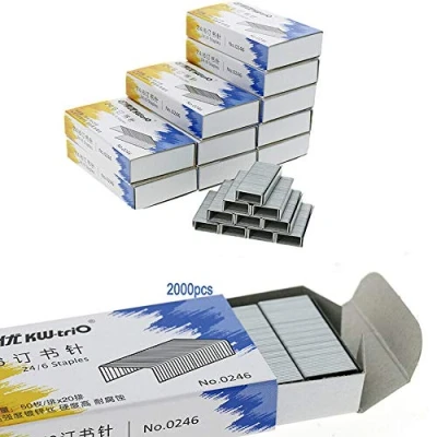 Image of BE TOOL 26/8 Staples, 2000pcs Strong Staples Silver Quility For Stapler