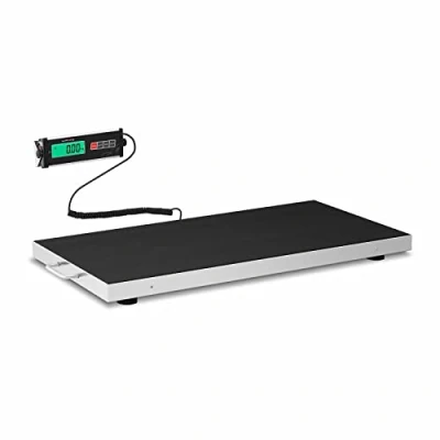 Image of Steinberg Systems Floor Scale Platform Animal 150kg/500g Anti Slip Mat LCD SBS PS 150 (Aluminium, Stainless Steel, Lithium Ion Battery, Weighing Surface 95x50cm)