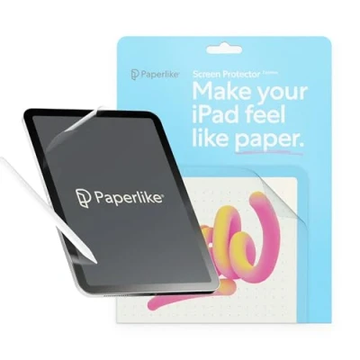 Image of Paperlike 2.1 (2 Pieces) for iPad Mini 8.3&quot; (2021/24) Transparent Screen Protector Notetaking and Drawing like on Paper