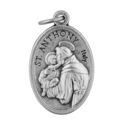 Image of Small Catholic Saint Medal Bulk Pack of 10 (Saint Anthony)