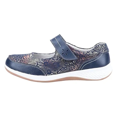 Image of Fleet &amp; Foster Laura MEMORY FOAM Shoes Womens Silver Size UK 5