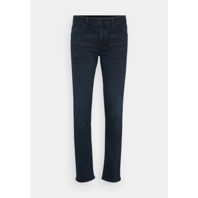 Image of Marc O&#039;Polo Shaped FIT leg LOW Waist Crotch Regular Length ZIP FLY Straight jeans, Men&#039;s, Size: 36x30, Blue black