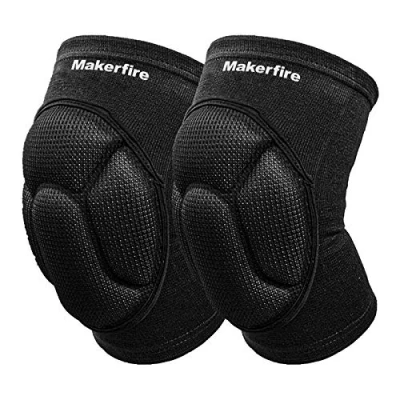 Image of Makerfire Protective Knee Pads Protector Thick Sponge Anti Slip Collision Avoidance Sleeve 1 Pair(L)