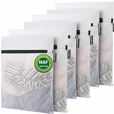 Image of Mesh Laundry Bags,6Pack Washing Machine Wash Bags, Reusable and Durable Bags for Delicates Blouse, Hosiery, Underwear, Bra, Lingerie Baby Clothes
