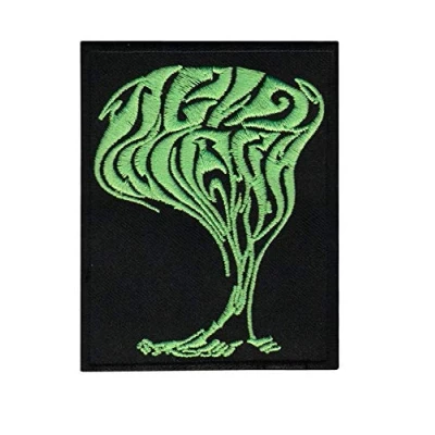 Image of Acid Witch Heavy Metal Band Patch Badge Embroidered Iron on Applique Souvenir Accessory