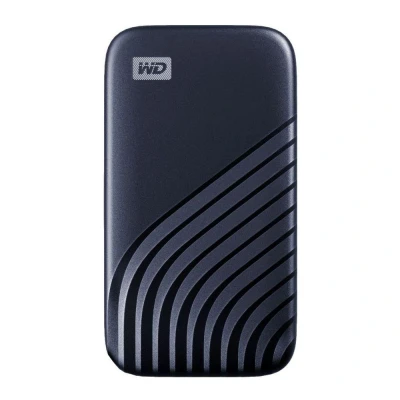 Image of WD My Passport Portable External SSD 500 GB, Blue, Blue