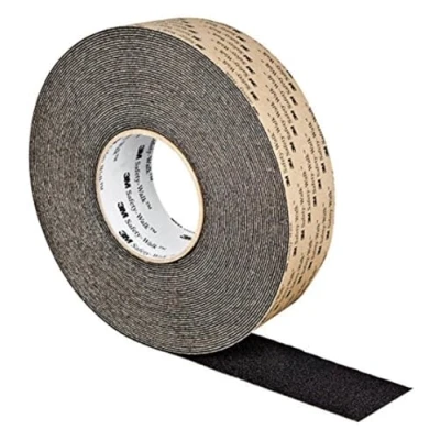 Image of 3M™ Safety Walk™ Slip Resistant Resilient Medium Tape 300 Series, Black, 25 mm x 18.3 m, 1/Case