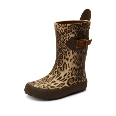 Image of Bisgaard SCANDINAVIA, Unisex Kids&#039; Wellington Boots, Multicolour (62 Leopard), 7.5 Child UK (25 EU)