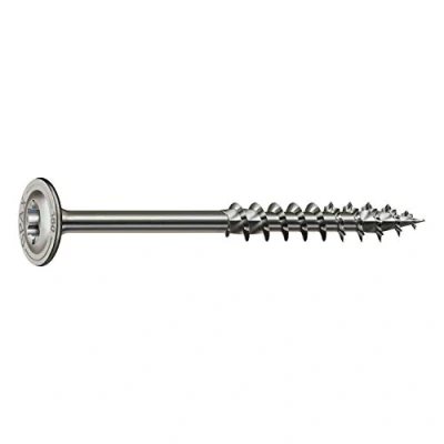 Image of Spax A2 Stainless Steel Washer Head Torx Wood Construction Screws 6mm 120mm