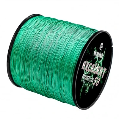Image of Waline Super Strong 8 Strands Braided Fishing Line 300m 500m PE Multifilament 20lb 30lb 40lb 50lb 60lb 80lb Sea Braid (Moss Green, 60lb/0.37mm/ 500m(547yds))