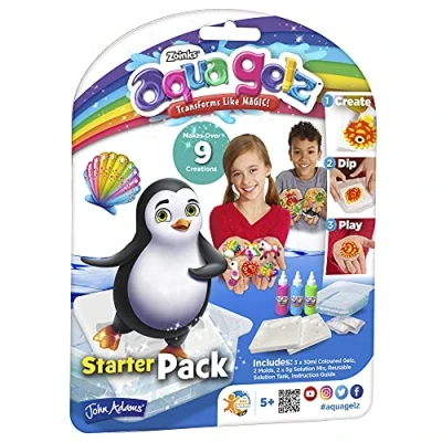 Image of John Adams Aqua Gelz Starter Pack: transforms like MAGIC! Arts &amp; crafts Ages 5+