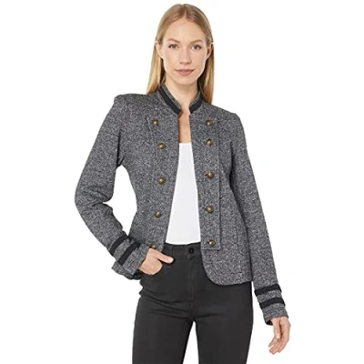 Image of Tommy Hilfiger Women&#039;s Open Front Band Jacket Casual Blazer, Black Multi, XL (Pack of 3)