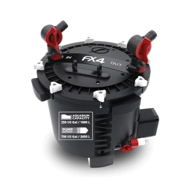 Image of Fluval FX Series Rim Connector, 3 Clips and 2 O Rings Suitable for FX4, FX5 FX6 High Performance Filters (A214, A218, A219)