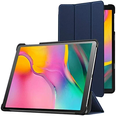 Image of ebestStar for Samsung Galaxy Tab A 10.1 2019 Case T510 T515, Smart Cover Magnetic Flip Protection, PU Leather, Dark Blue