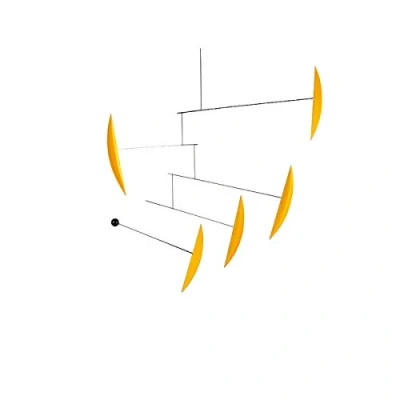 Image of Flensted Mobiles Tango Gelb 80x105 cm