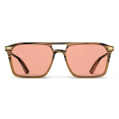 Image of Goiteia FL Rose Migraine Glasses,Light Sensitivity Glasses for Fluorescent LED Glare,Photophobia,Computer Screen Glare,Spring Hinges Better Comfor