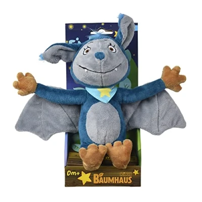 Image of Simba 109221000 Fidi Bat from the KiKA Tree House Made of Cuddly Soft Plush 25 cm / 0 Months +