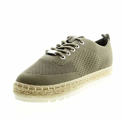 Image of TOM TAILOR Women&#039;s 3296902 Loafer, Khaki, 5 UK