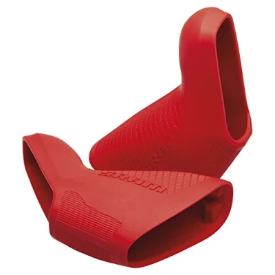 Image of Sram Road Red/Red22 Lever Hood, Red, One Pair