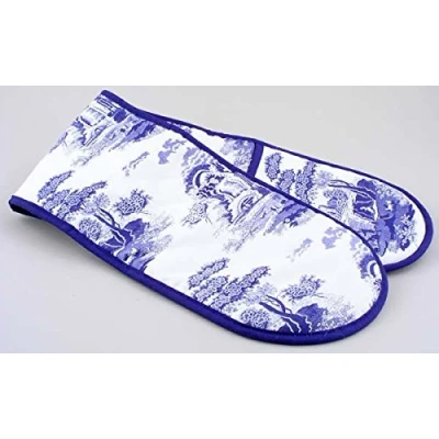 Image of Pimpernel Spode Blue Italian Oven Gloves