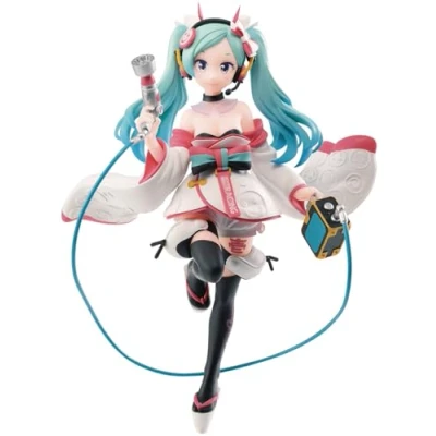 Image of Banpresto BP17613 Hatsune Racing Miku 2020 Kimono Ver. Figurine Espresto 18cm
