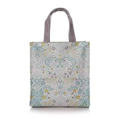 Image of William Morris Bags &amp; Pouches Small Shopper Bag Strawberry Thief