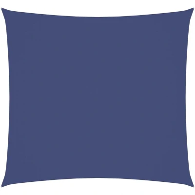 Image of vidaXL Sunshade Sail Oxford Fabric Square 4x4 m Blue