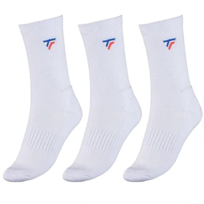 Image of Tecnifibre Socks Classic White 3 Pack