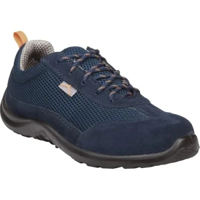 Image of Delta plus Men&#039;s Como Working Trainers, Navy, 10 UK