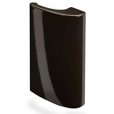 Image of MFT Pull Handle for Balcony and Patio Door, Door Handle, Deluxe, Made of Aluminium, Dark Brown, RAL 8077, Stainless Steel Look, Outdoors, with Concealed