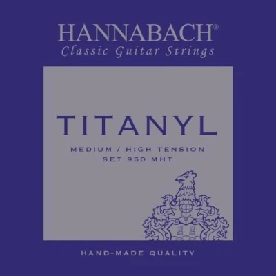 Image of Hannabach 653157 Klassikgitarrensaiten Serie 950 Medium/High Tension Titanyl Satz