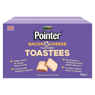 Image of Chewdles Toastees/Bacon and Cheese Flavour 10kg