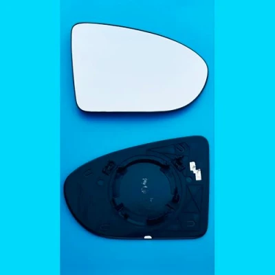 Image of Fits to NISSAN QASHQAI(2007 2014) Heated Base Convex Wing Mirror Glass Right Hand Driver Side