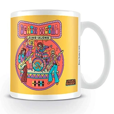 Image of Steven Rhodes MG25684 Ceramic Mug 11 oz/315 ml Death Metal Sing Along