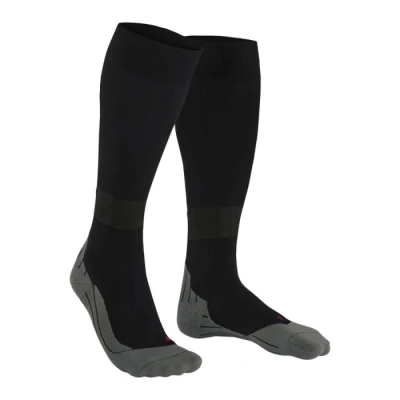 Image of FALKE Women&#039;s RU Compression Energy W KH Functional Yarn With 1 Pair Running Socks, Black (Black Mix 3010) Calf circumference W1 new, 5.5 8