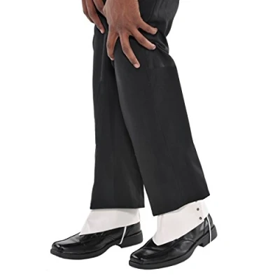 Image of amscan 843006 55 Adult Mens Gangster Spats Roaring 20&#039;S