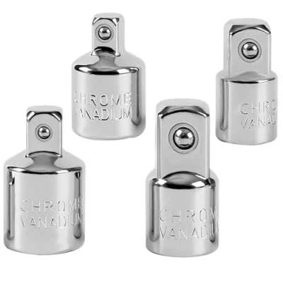 Image of UHARBOUR Socket Adapter Set, 3/8 to 1/2, 1/4 3/8, 1/4, 1/2 Inch Impact Wrench Adapter, Angle Set