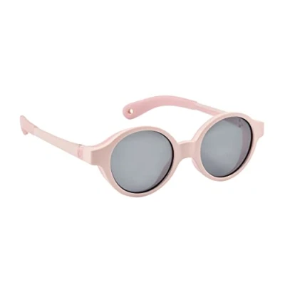 Image of BEABA, Sunglasses for Babies 9 24 Months, 100% UV Protection CAT 3, Side Protection, Optimal Comfort, Adjustable Temples 360, Pink