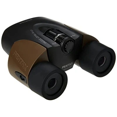 Image of Pentax UP 8 16x21 Brown Binoculars (Brown) Fully multi coating Zoom Tripod socket provide