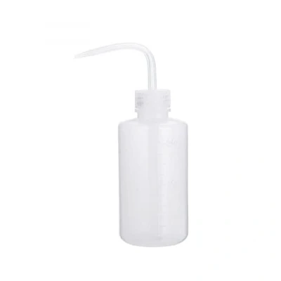 Image of 250ml Plastic Safety Wash Bottle, Lab Squeeze Bottle with Narrow Mouth and Scale Labels, Squirt For Plant Flower Succulent Watering 1 Pack