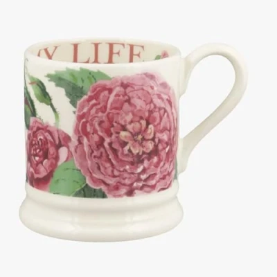 Image of Emma Bridgewater David Austin Rose 1/2 Pint Mug