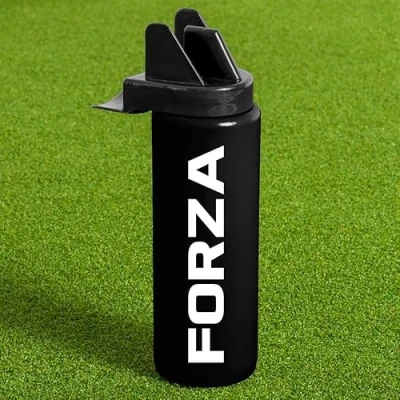 Image of FORZA 1L Team Hygiene Water Bottles BPA Free Sports with Contactless Nozzle Ideal for Teams (Black, Pack of 40)