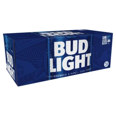 Image of Bud Light Beer Cans 18 x 440 ml